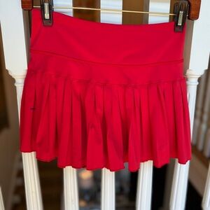 GOLD HINGE SMALL RED skirt